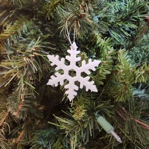 3D Printed Snowflake Ornamenet
